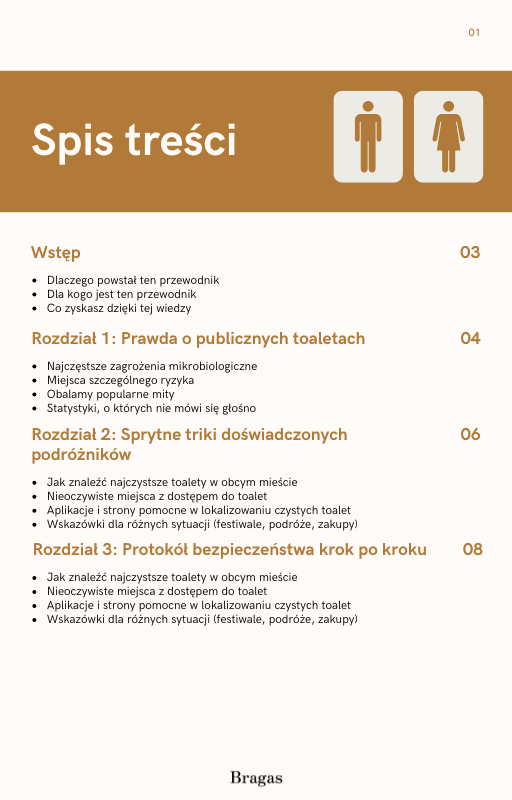 E-book - Sekretny przewodnik bezpiecznego korzystania z toalet publicznych, którego nie poznasz od lekarza
