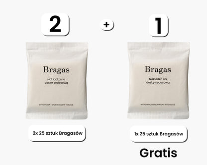 Bragasy - nakładki na deskę sedesową