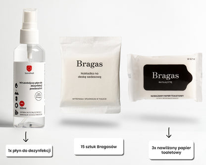 Bragasy - nakładki na deskę sedesową